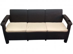 Диван Yalta Sofa 3 Set шоколадный в Советском - sovetskij.magazin-mebel74.ru | фото