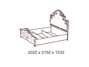 Кровать 2-х спальная 1800*2000 с ортопедом в Советском - sovetskij.magazin-mebel74.ru | фото