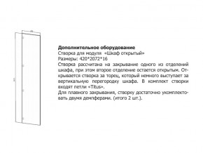 Створка для Шкаф открытый в Советском - sovetskij.magazin-mebel74.ru | фото